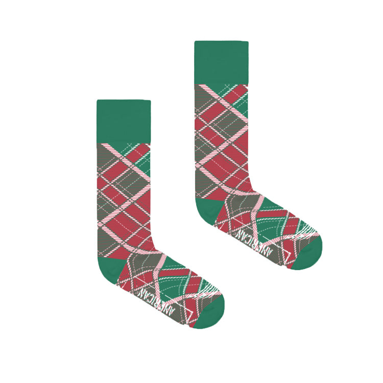 Christmas Plaid Socks
