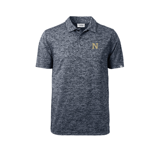 Naval Academy Heather Performance Polo