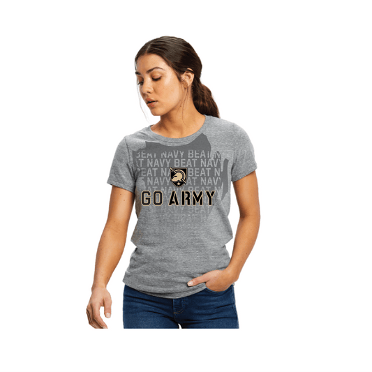 Women's Go Army - Beat Navy Sweat Tee