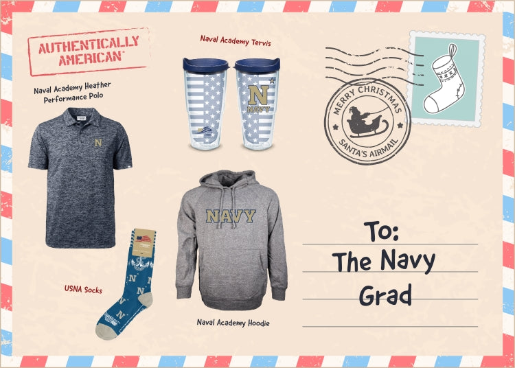 to the navy grad