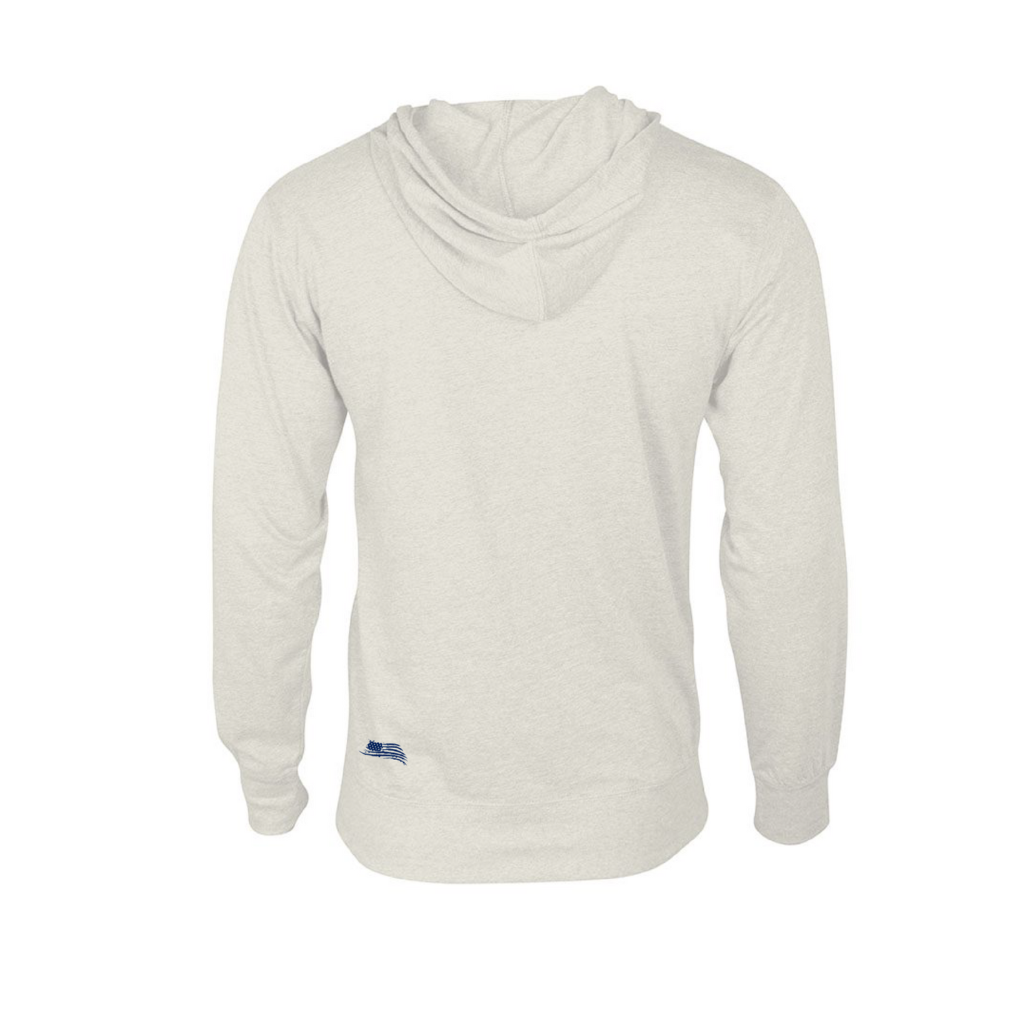 Navy LS Hooded Tee
