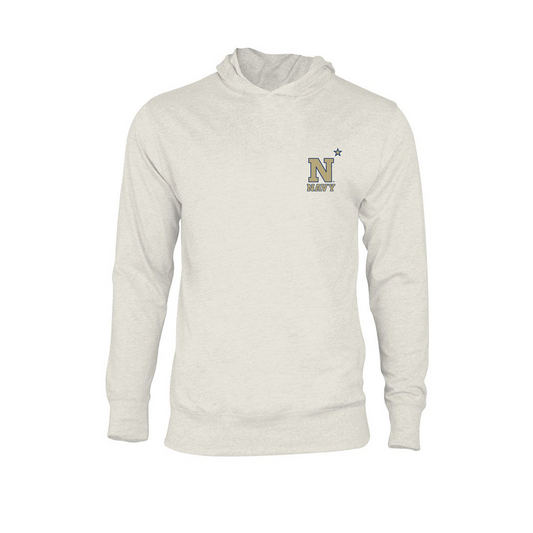 Navy LS Hooded Tee