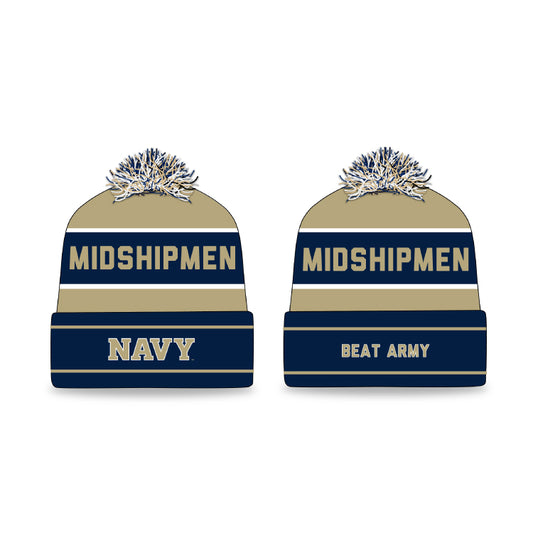 Naval Academy Midshipmen POM Beanie