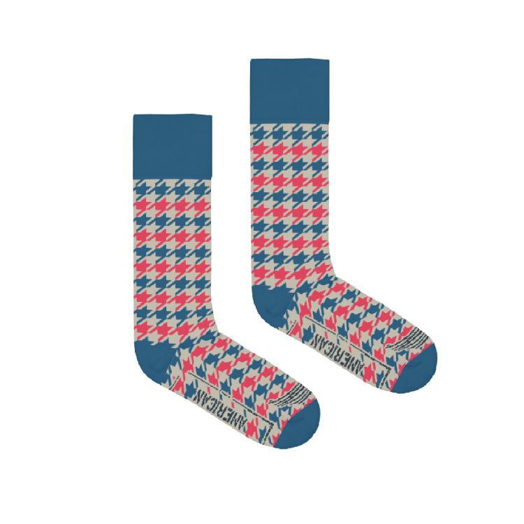2025 Vintage Houndstooth Socks