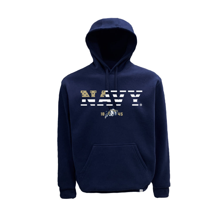 Naval Academy Stars and Stripes Heavyweight Hoodie