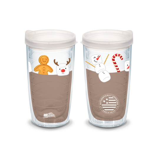 Winter Hot Cocoa 16oz Tumbler