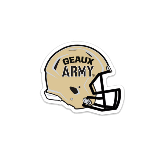 GEAUX Army Helmet Sticker