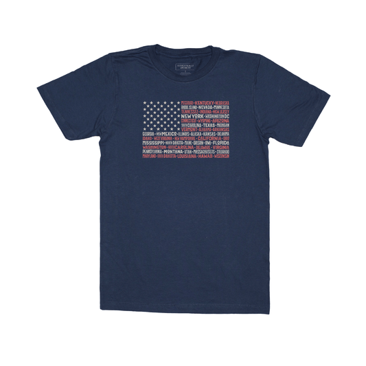 50 State Flag Tee