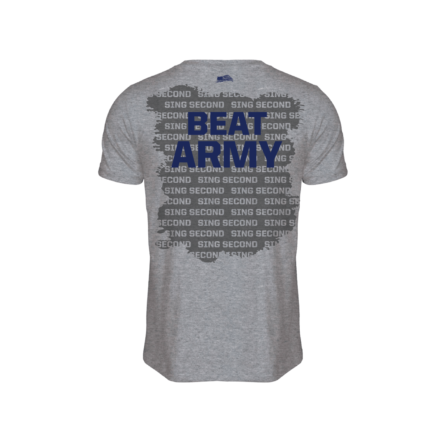 Navy Football Sweat Tee