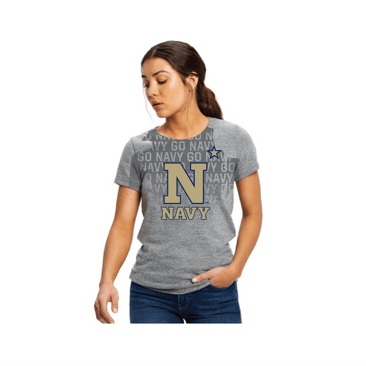 Women's Go Navy - Beat Army Sweat Tee