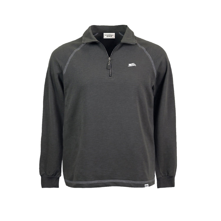 Cotton Slub Qtr Zip