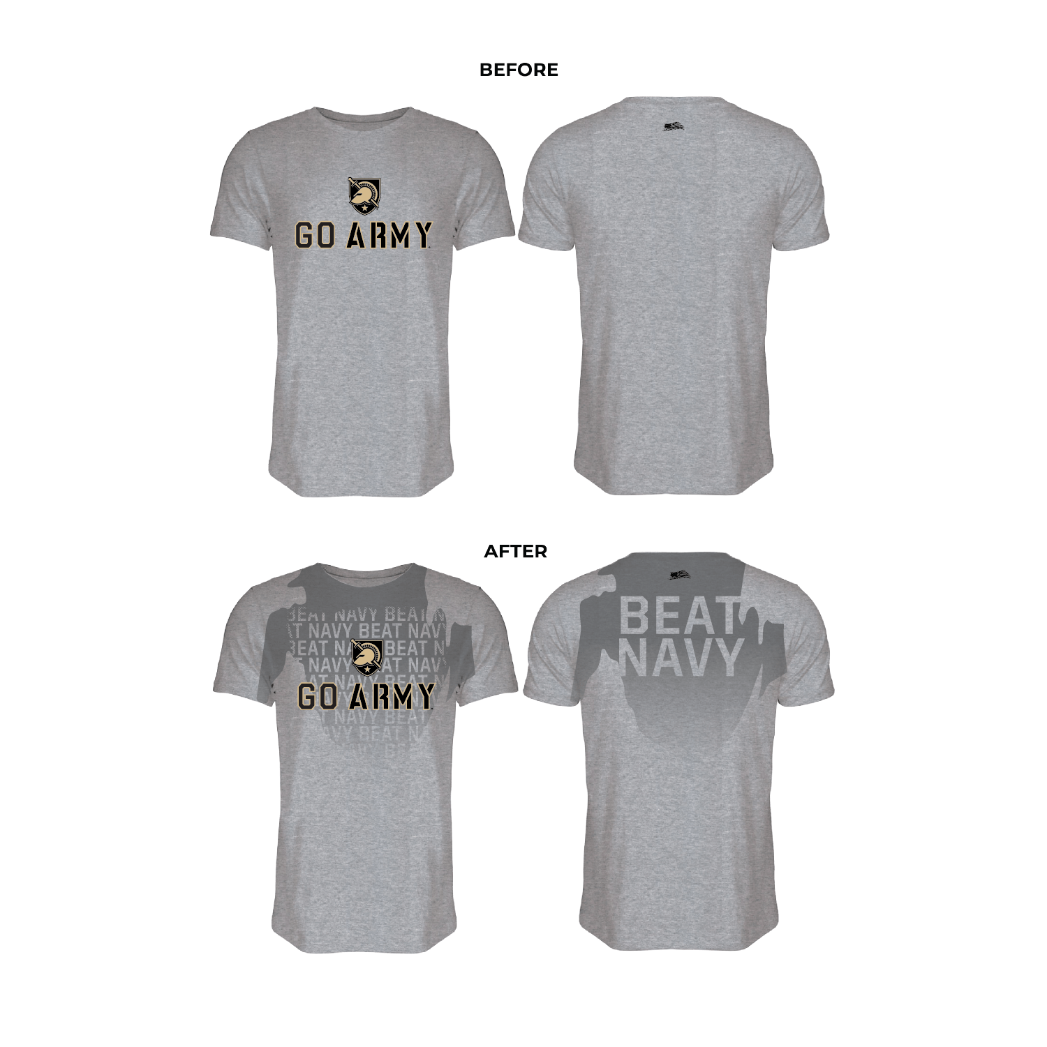 Go army t shirt clearance
