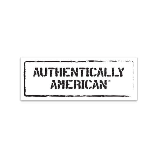 Authentically American Stamp Sticker